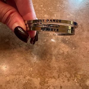 Mantra Band Bangle Bracelets